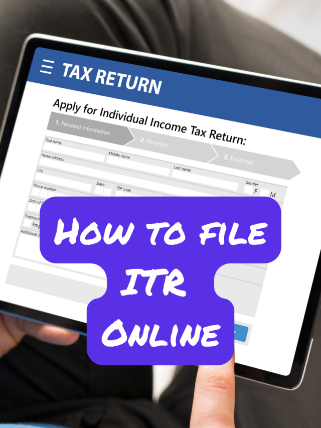 How to file ITR online