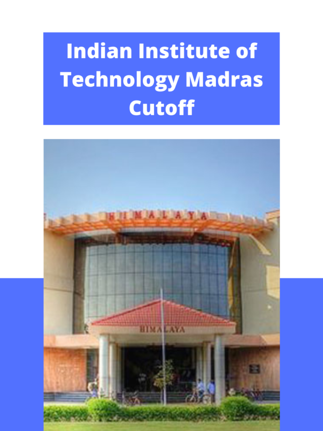 IIT Madras cutoff