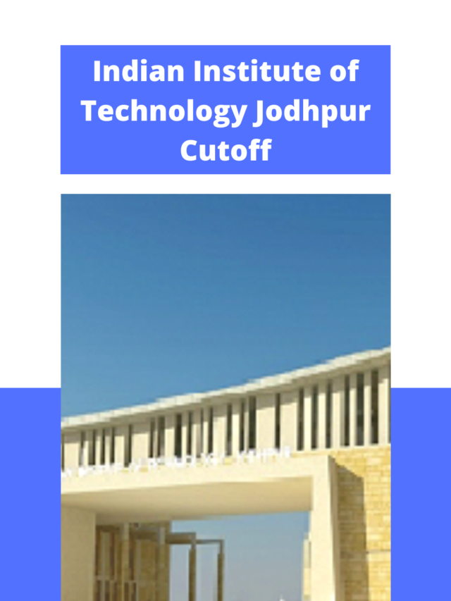 IIT Jodhpur cutoff