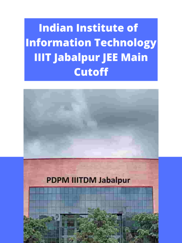 IIIT Jabalpur cutoff