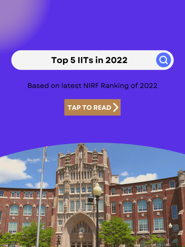 Top 5 IITs in 2022