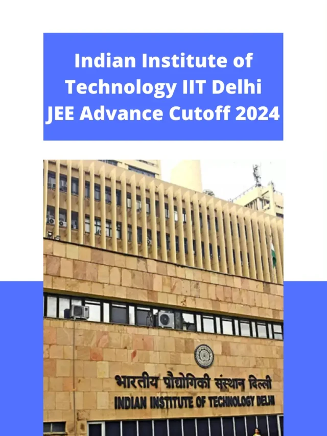 IIIT Delhi cutoff 2024