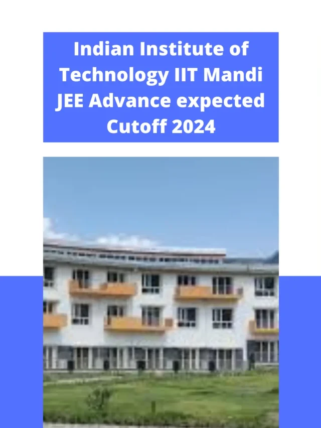 IIT Mandi cutoff