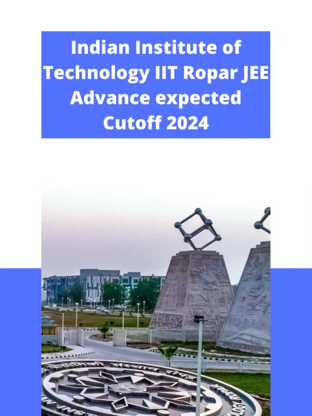 IIT Ropar cutoff